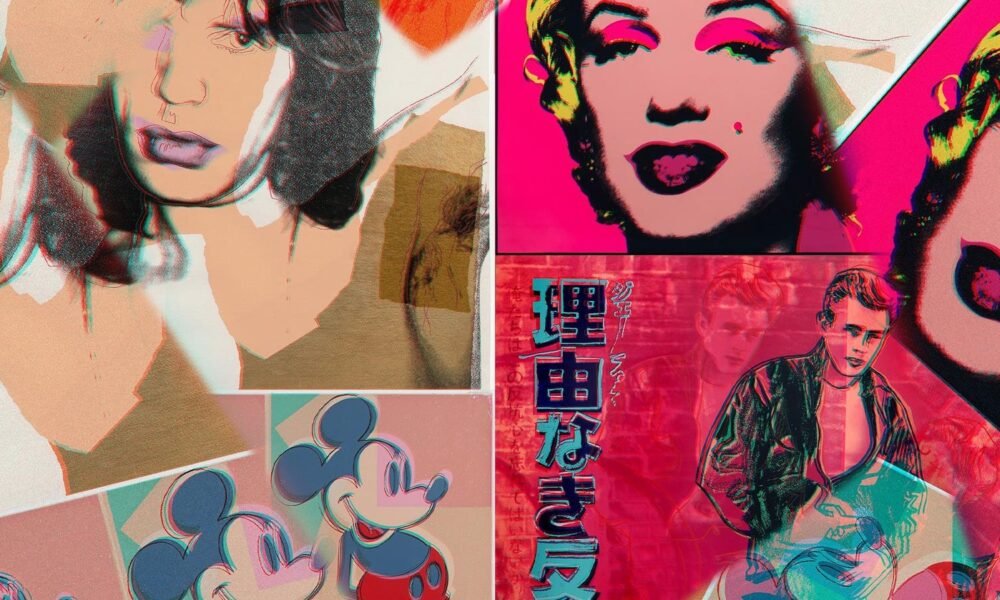 Warhol’s Marilyn, Mick And Mickey Go To Pieces On Ethereum