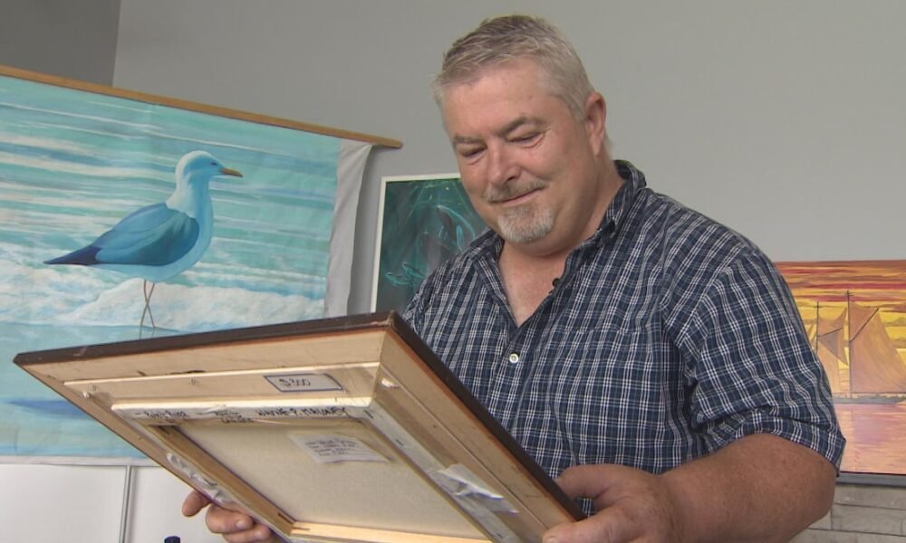 Missing artwork recovered after artists share story with CBC