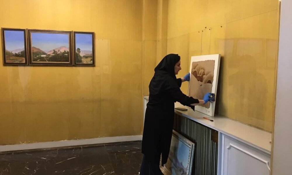 Artworks from exclusive collection of Niavaran Palace Complex on display