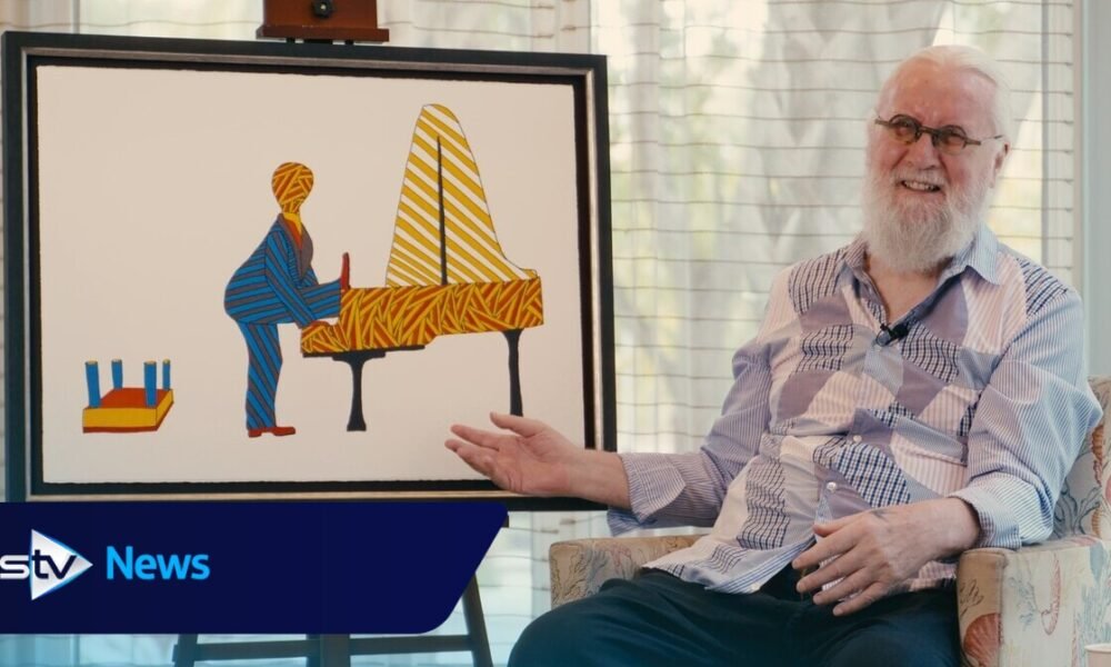 Billy Connolly speaks about Elton John’s inspiration as he releases new artwork