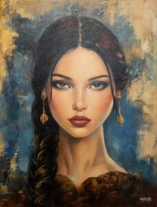 Gabrielle Malak Anahita painting