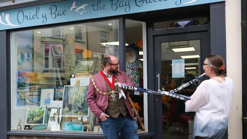 Aberystwyth Bay Gallery opens to celebrate local artists