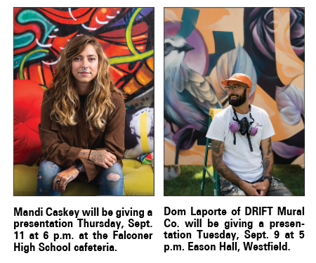 Inaugural Paint CHQ Mural Festival Artwork Begins | News, Sports, Jobs